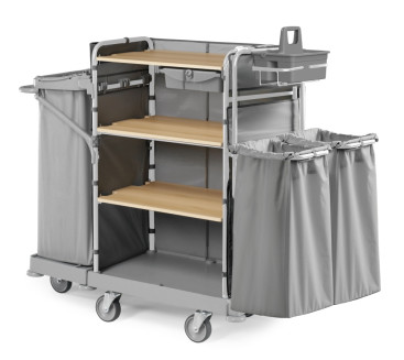 Тележка TTS GREEN HOTEL 900F (держ. сумок, выдвижной ящик, колеса D150мм)