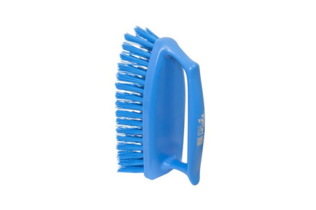 Щетка IGEAX ручная (155мм, средний ворс, синий) (1090BM)