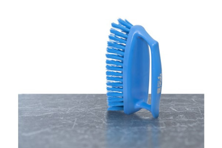 Щетка IGEAX ручная (155мм, средний ворс, синий) (1090BM)