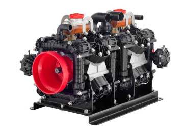 Мембранный насос AR 760 BP BIG TWIN C/C (BlueFlex, 20 бар, 735.4 л/мин, ВОМ 1&quot;⅜)