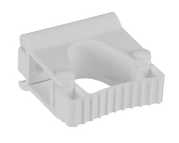 Гигиеничное настенное крепление Vikan (83мм, зажим, белый)