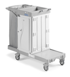 Тележка TTS Magic Hotel 830S (закрытая, доп. подставка, держ. мешка 120л)