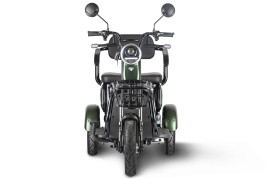 Трицикл электрический Rutrike Бумеранг (зеленый)