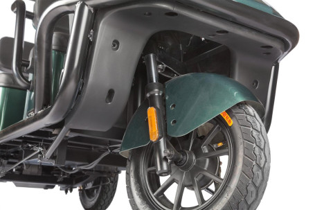 Трицикл электрический Wanshida NIPLA 500 (60V, 1000W, черно-серый) (0000296-3085)