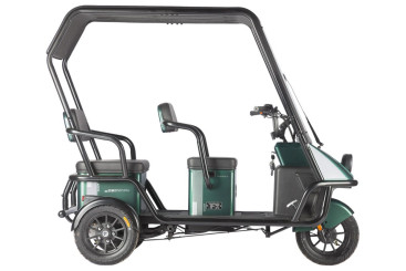 Трицикл электрический Wanshida NIPLA 500 (60V, 1000W, черно-красный)