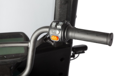 Трицикл электрический Wanshida NIPLA 500 (60V, 1000W, черно-красный) (0000296-3086)