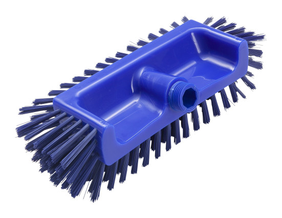 Щетка-скраб угловая Haug Bursten (320х125мм, средняя жесткость, синий) (FC88422)