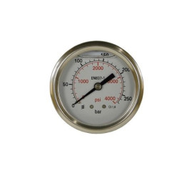 Манометр RC (d63мм, 1/4"ш, 400бар, вход сзади)