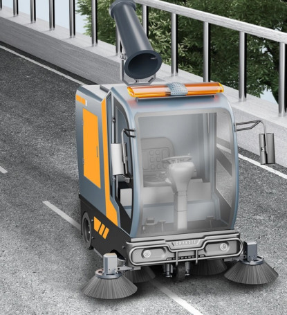 Подметальная машина Chancee U200CAR (АКБ Gel 150Ач)