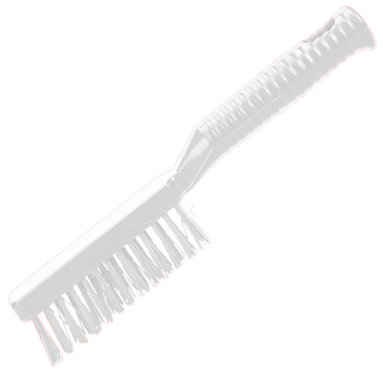 Щетка узкая Schavon (250х25х45мм, белый, мягкая)