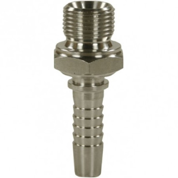 Фитинг высокого давления DKO-L (DN12, М18х1.5ш, оцинк) Robin
