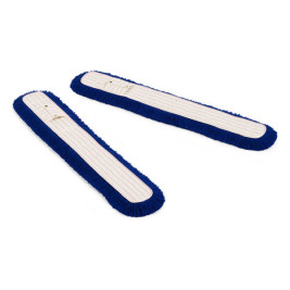 Моп с карманами TTS (100х13см, хлопок, для сухой уборки, синий)