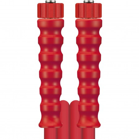 Шланг высокого давления 2SN-10 (10м, М22х1.5г-3/8г, 500бар, красный) R+M