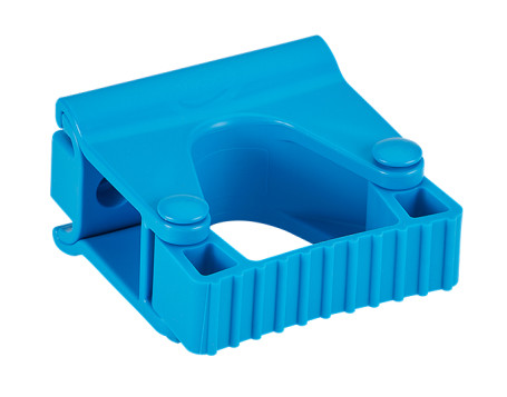 Гигиеничное настенное крепление Vikan (83мм, зажим, синий)