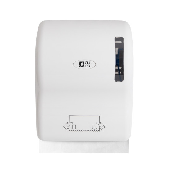 Диспенсер TTS Fresh line (для полотенец, автомат, пластик, белый)