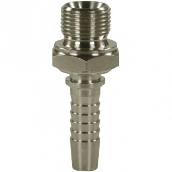 Фитинг высокого давления DKO-L (DN08, М22х1.5ш, оцинк) Robin