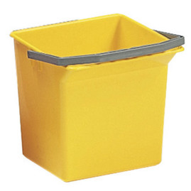 Ведро TTS (полипроп, с ручкой, 6 л, желтое)