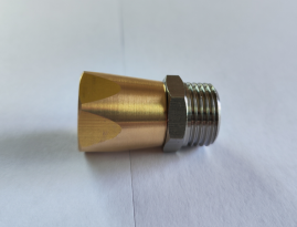 Переходник 1/2"ш-1/2"г (25бар, нерж/лат, вращ) TOR