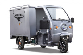 Трицикл электрический Rutrike КАРГО 1500 (черный матовый)