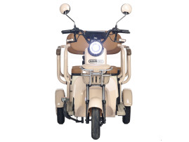 Трицикл электрический Rutrike Gelbert Atlas (48V/60V, 600 Вт, красный)