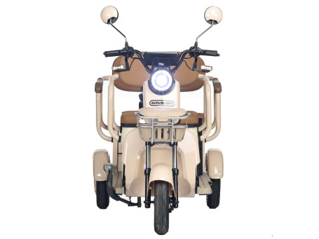 Трицикл электрический Rutrike Gelbert Atlas (48V/60V, 600 Вт, красный)