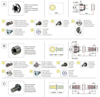 Мембранный насос Comet APS 61 (40 бар, 62.3 л/мин, бенз. мотор)