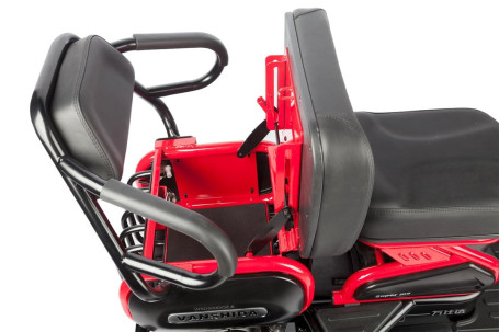 Трицикл электрический Wanshida HOT HATCH 60V 650Вт (черно-красный) (025547-3073)