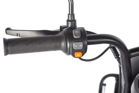 Трицикл электрический Wanshida HOT HATCH 60V 650Вт (черно-красный) (025547-3073)