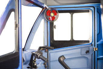 Трицикл электрический Rutrike КАРГО Кабина Дуал (серый)