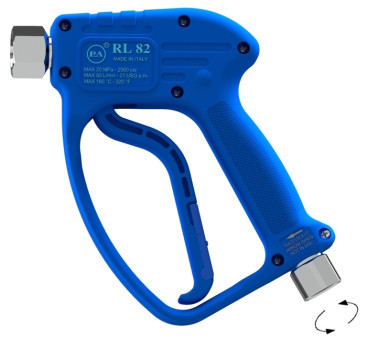 Пистолет PA RL82 (1/2&quot;г.вращ-1/2&quot;г, 180бар, 80л/мин)