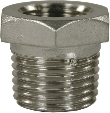 Переходник 1/4&quot;г-3/8&quot;ш (500бар, нерж) R+M