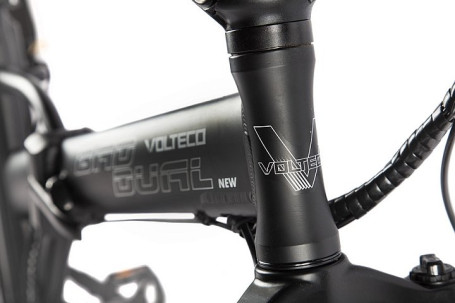 Электровелосипед VOLTECO BAD DUAL NEW (черно-салатовый)