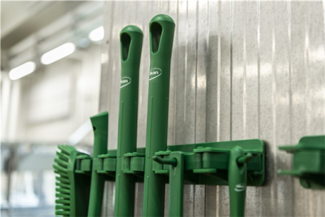 Ручка ультра гигиеническая Vikan (d32мм, 100см, зеленый)