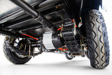 Гольф-кар мини Gelbert Sirma (60V, 1200Вт, красный)