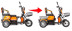 Трицикл электрический Rutrike Бумеранг (синий) (022656-3242)