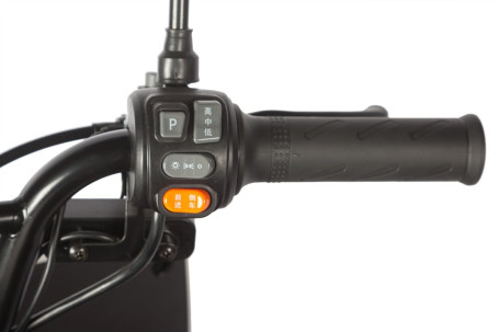 Трицикл электрический Wanshida DOUHAO 60V 800Вт (черно-бело-красный) (025545-3069)