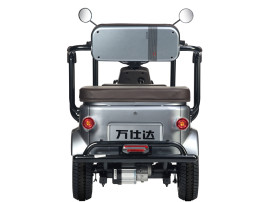 Трицикл электрический Wanshida U1-X (60V, 800W, серый)