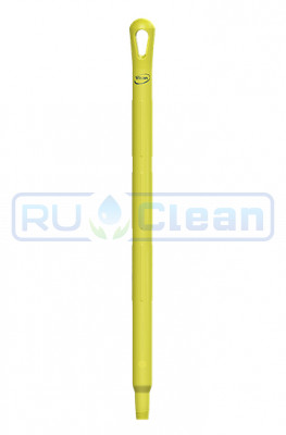 Ручка ультра гигиеническая Vikan (d32мм, 65см, желтый)