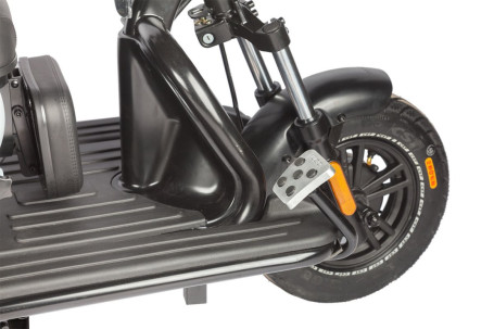 Трицикл электрический Wanshida UN MOTO 60V 650Вт (черный) (025578-3102)