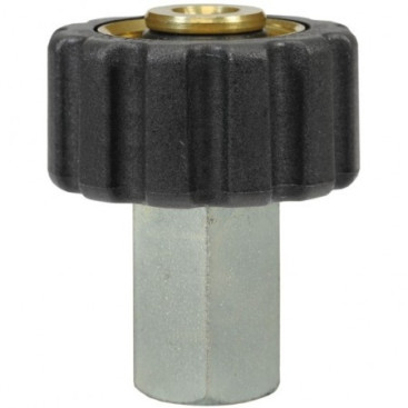 Переходник М22х1.5г-1/4&quot;г (400бар, лат) R+M