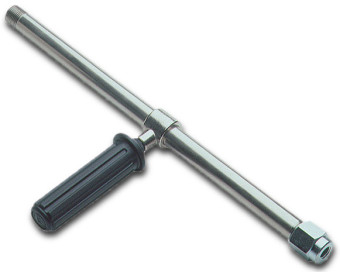 Копье RL124 (400мм, 1/2&quot;ш-1/4&quot;г, оцинк, с рукояткой) PA