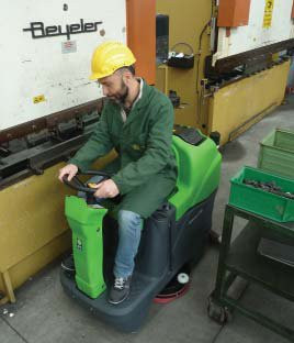 Поломоечная машина Gansow CT 80 BT 55 Rider (180 Ач)