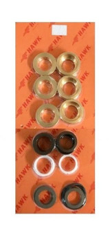 Комплект уплотнений HAWK NHDP 16 мм (латунь, 3 поршня)