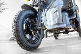 Трицикл электрический Rutrike Мастер 1500 60V 1200W (серый)