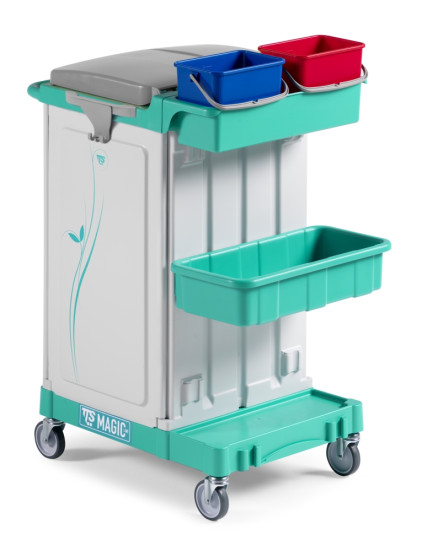 Тележка TTS Magic Line 20P (2х4л, 2 корзины, закр. держ. мешка 150л) (ML020P0A0000)
